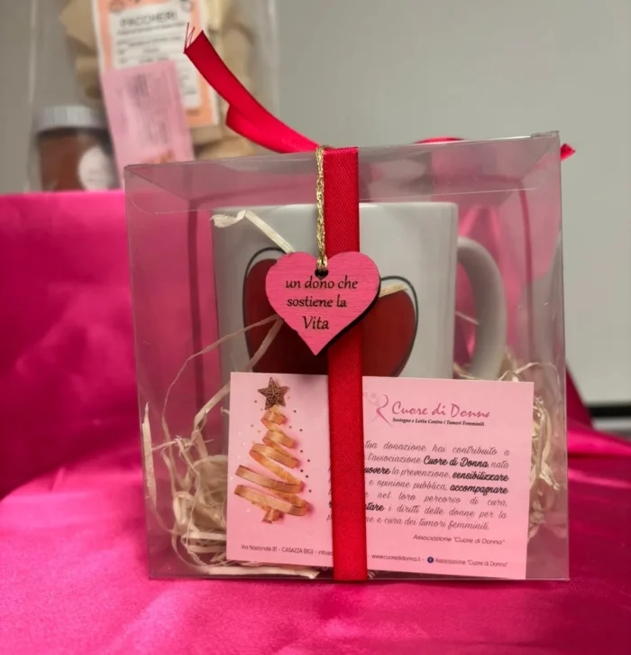 Tazza | Regali Solidali Natale 2025 | Associazione Cuore di Donna
