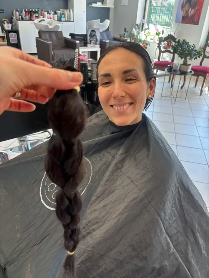 Treccia | Donazione Capelli | Capelli Donati | Progetto DONAMI: Capelli per la Vita | Associazione Cuore di Donna