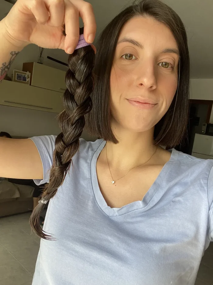 Treccia Donata | Capelli Donati | Progetto DONAMI: Capelli per la Vita | Associazione Cuore di Donna