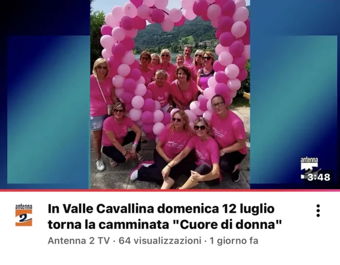 In Valle Cavallina domenica 12 luglio torna la camminata "Cuore di Donna" | Rassegna Stampa Cuore di Donna