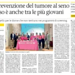La Prevenzione del tumore al seno adesso è anche tra le più Giovani | Brescia | Rassegna Stampa Cuore di Donna